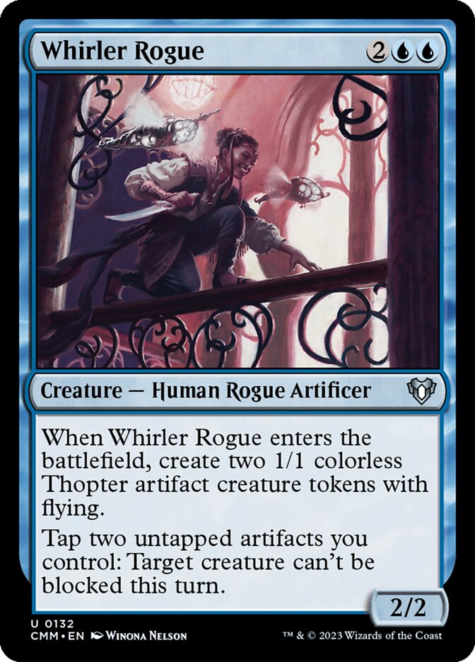 Whirler Rogue (132) - Commander Masters (CMM)