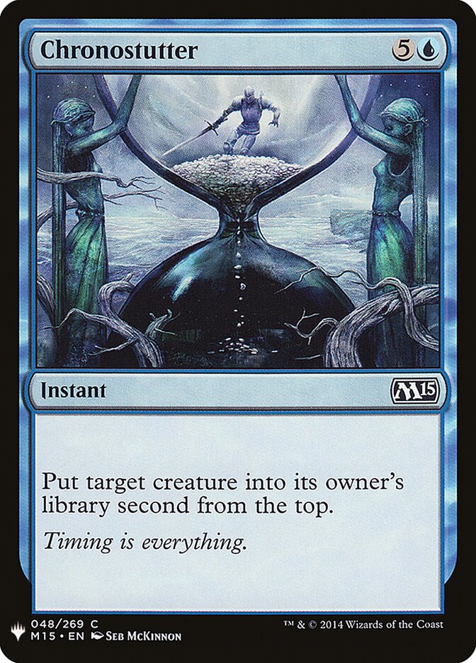 Chronostutter (M15-48) - The List (PLST)