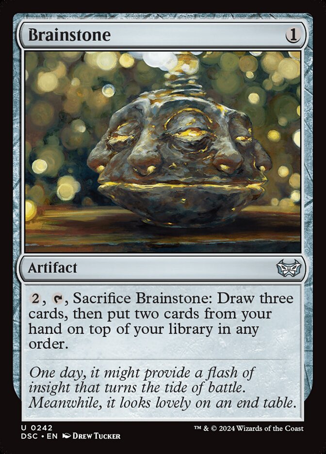 Brainstone (242) - Duskmourn: House of Horror Commander (DSC)
