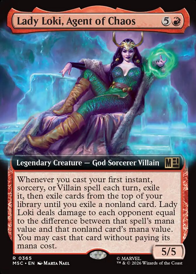 Lady Loki, Agent of Chaos (365) - Marvel Super Heroes Commander (MSC)