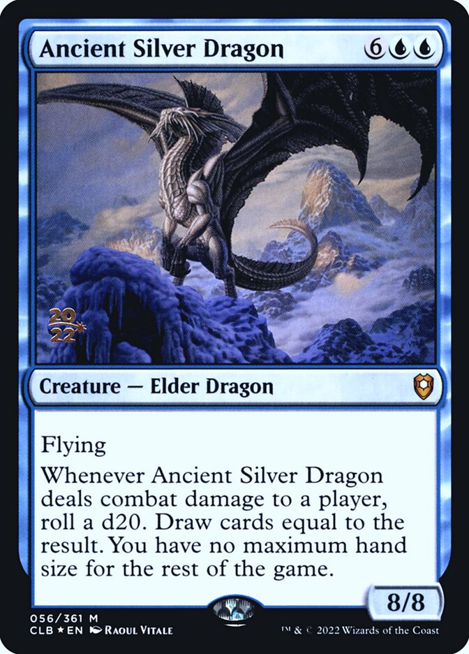 Ancient Silver Dragon (56s) - Battle for Baldur's Gate Promos (PCLB)