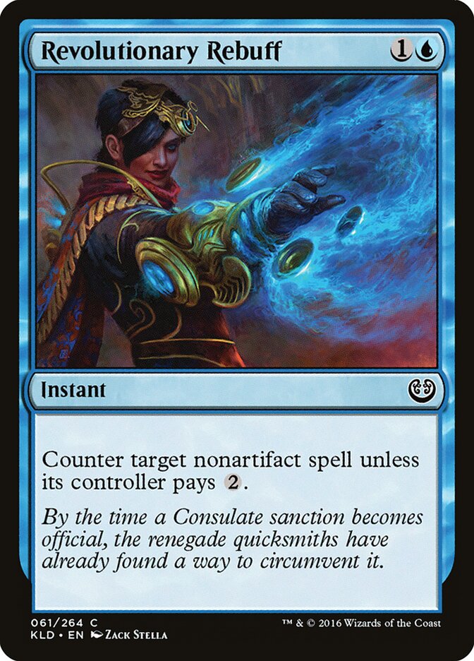 Revolutionary Rebuff (61) - Kaladesh (KLD)
