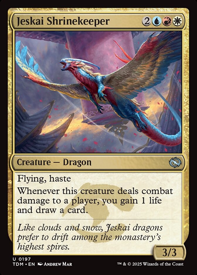 Jeskai Shrinekeeper (197) - Tarkir: Dragonstorm (TDM)