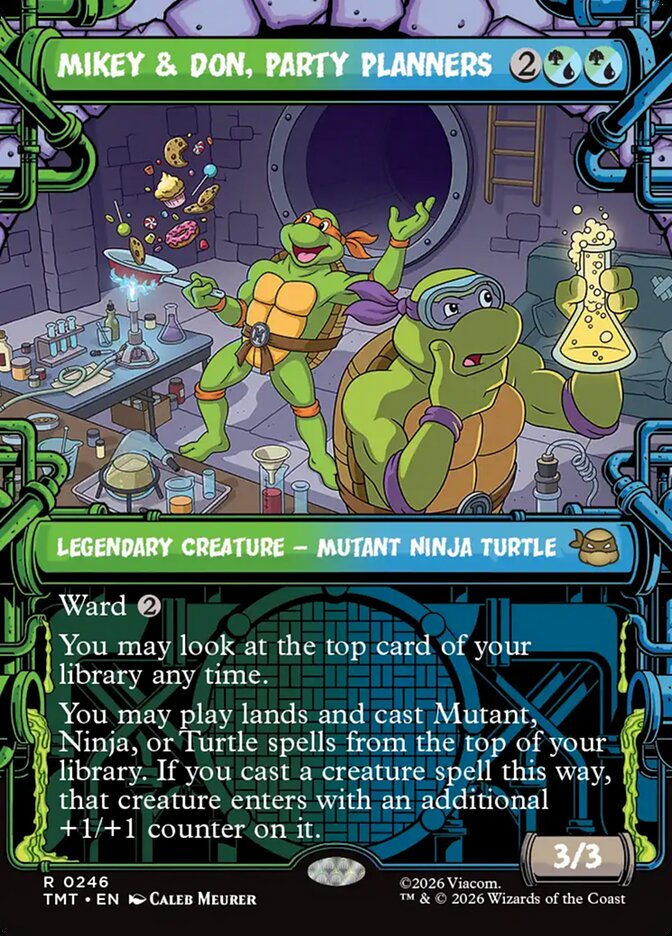 Mikey & Don, Party Planners (246) - Teenage Mutant Ninja Turtles (TMT)