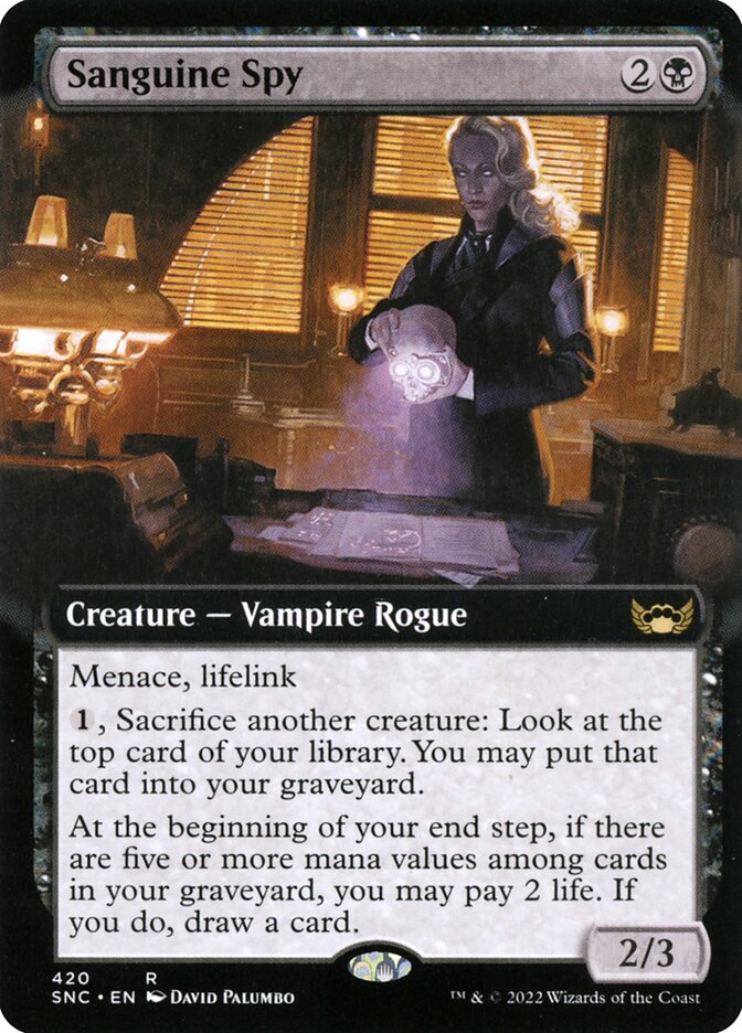 Sanguine Spy (420) - Streets of New Capenna (SNC)