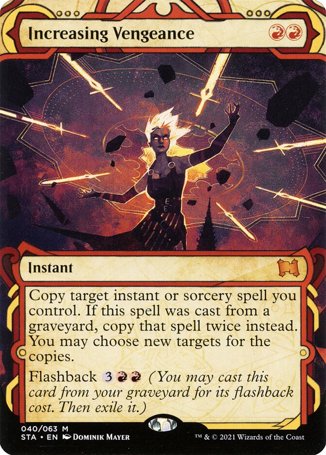 Increasing Vengeance (40) - Strixhaven Mystical Archive (STA)