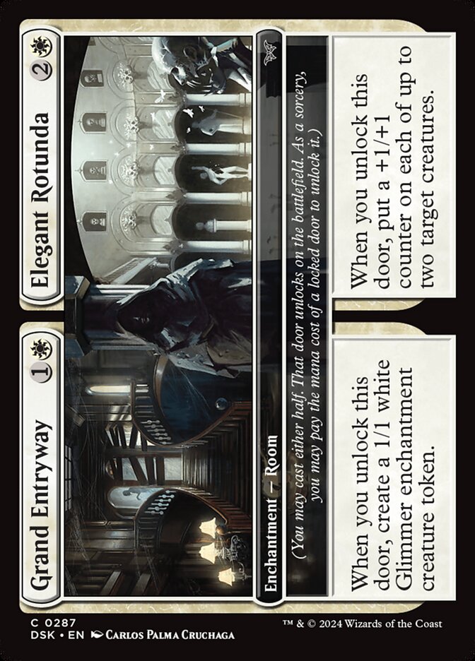 Grand Entryway // Elegant Rotunda (287) - Duskmourn: House of Horror (DSK)