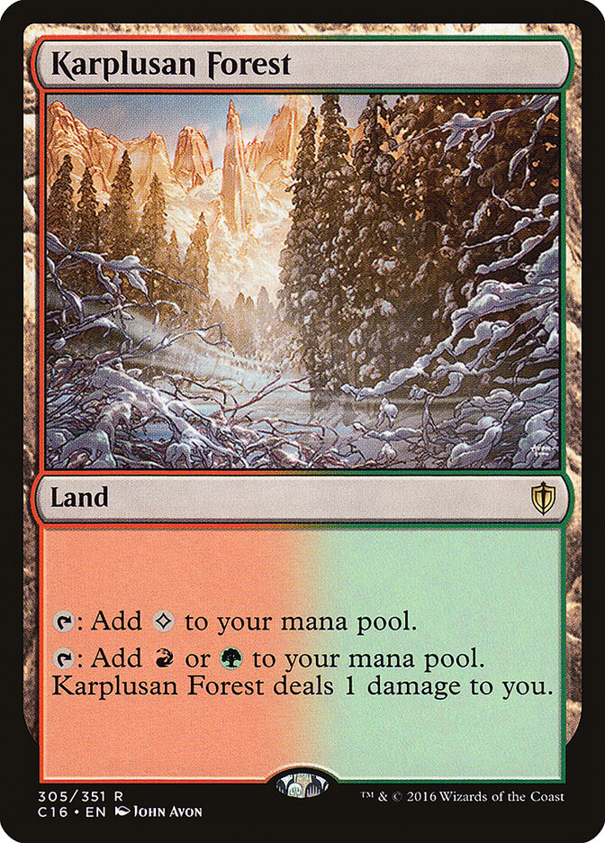 Karplusan Forest (305) - Commander 2016 (C16)