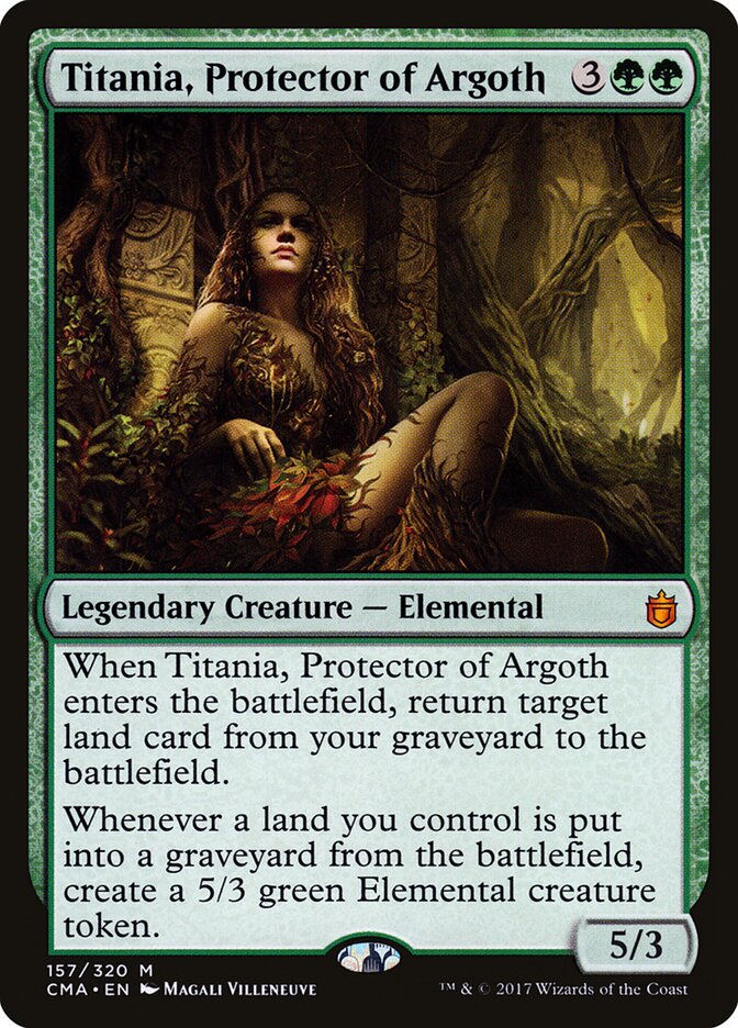Titania, Protector of Argoth (157) - Commander Anthology (CMA)