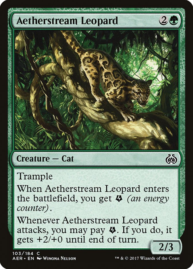 Aetherstream Leopard (103) - Aether Revolt (AER)