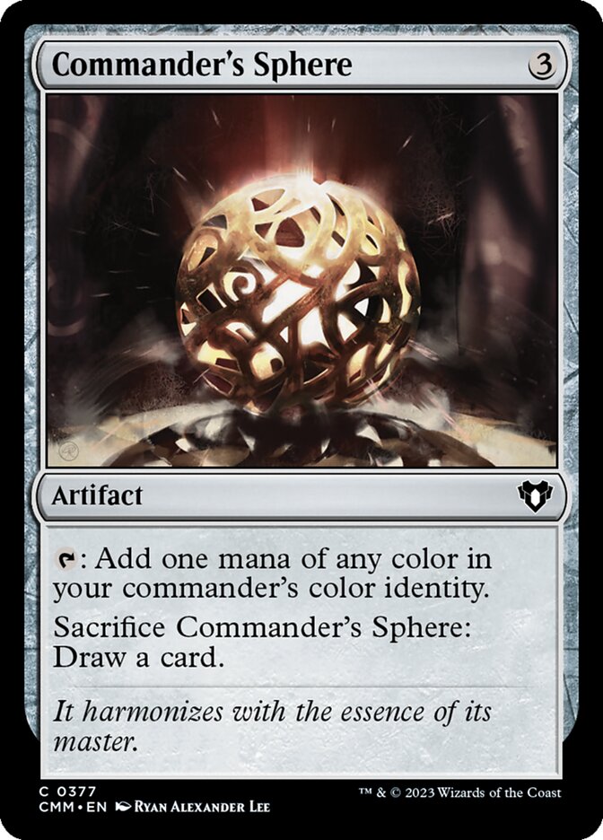 Commander's Sphere (377) - Commander Masters (CMM)