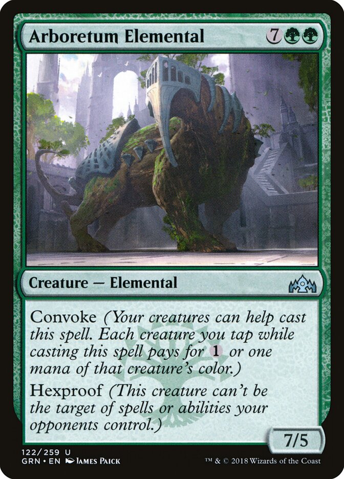 Arboretum Elemental (122) - Guilds of Ravnica (GRN)