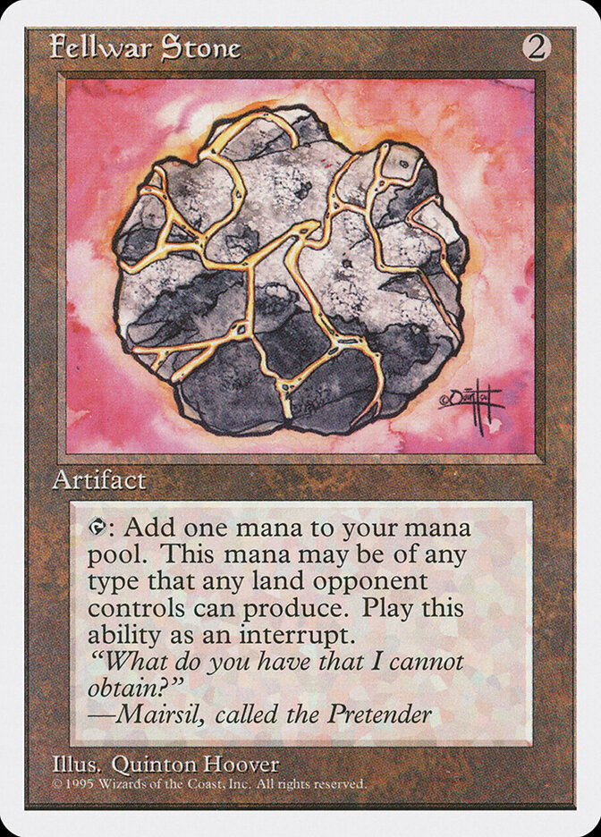 Fellwar Stone (319) - Fourth Edition (4ED)