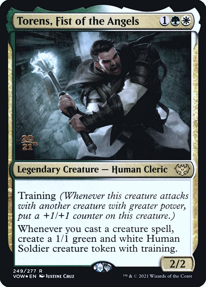 Torens, Fist of the Angels (249s) - Innistrad: Crimson Vow Promos (PVOW)