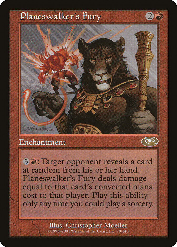 Planeswalker's Fury (70) - Planeshift (PLS)