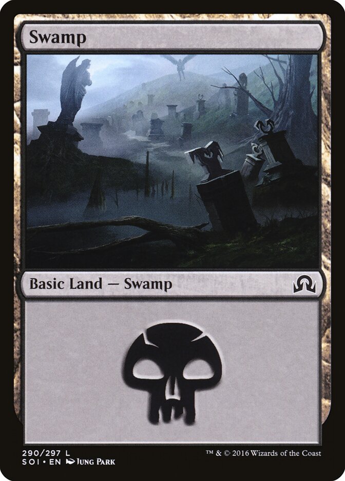 Swamp (290) - Shadows over Innistrad (SOI)