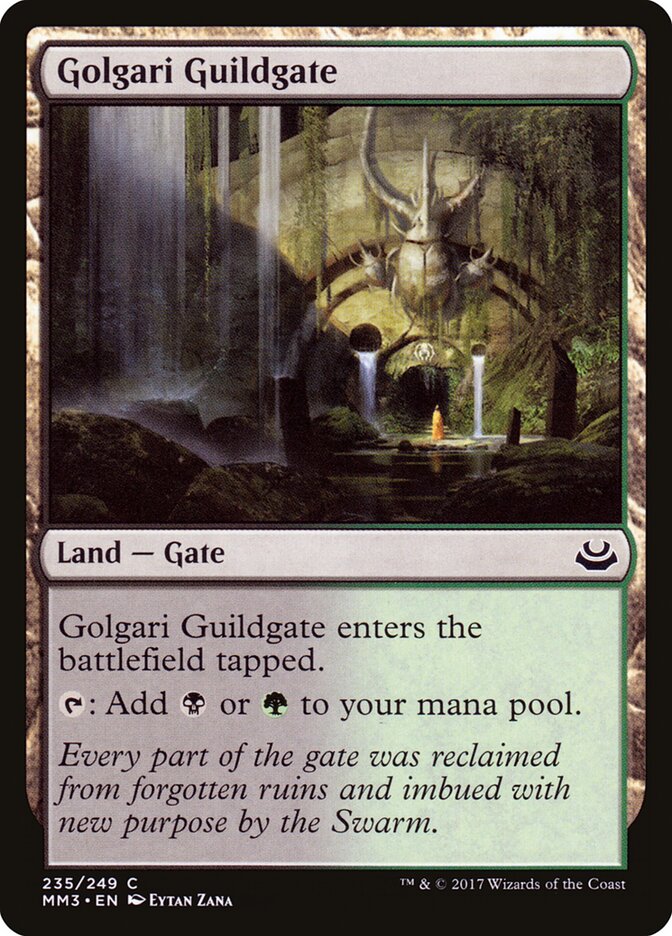Golgari Guildgate (235) - Modern Masters 2017 (MM3)