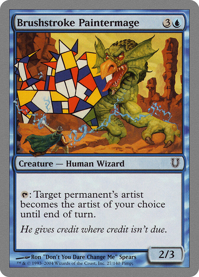 Brushstroke Paintermage (27) - Unhinged (UNH)