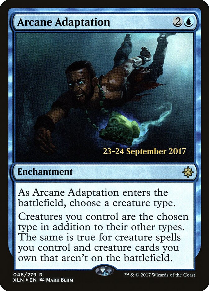 Arcane Adaptation (46s) - Ixalan Promos (PXLN)