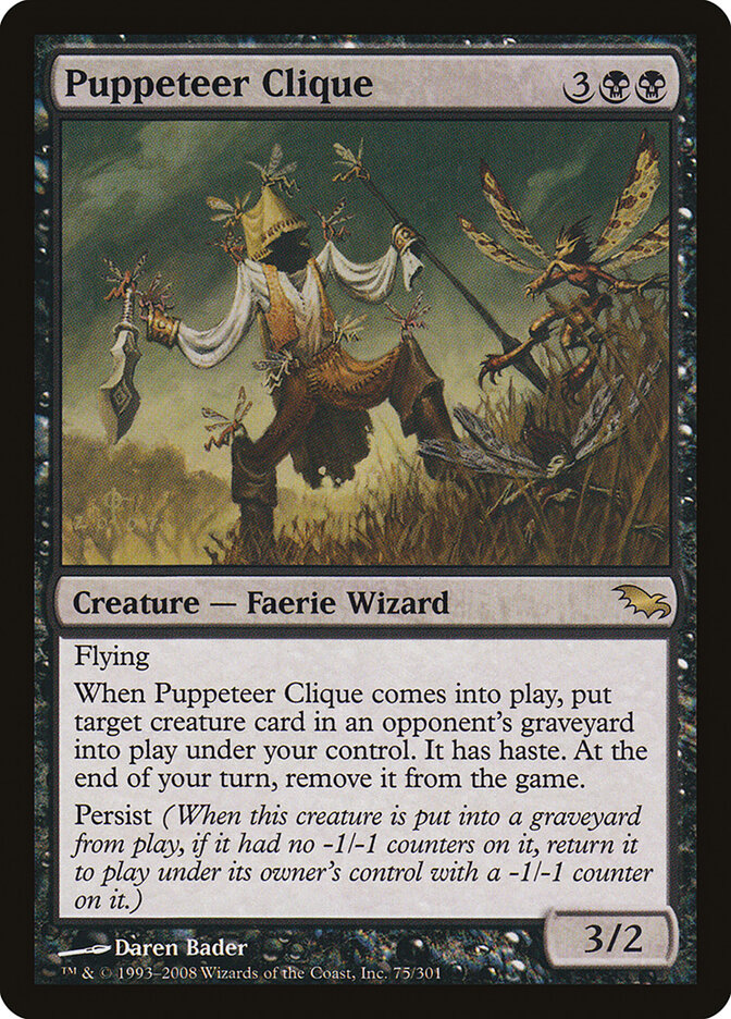 Puppeteer Clique (75) - Shadowmoor (SHM)