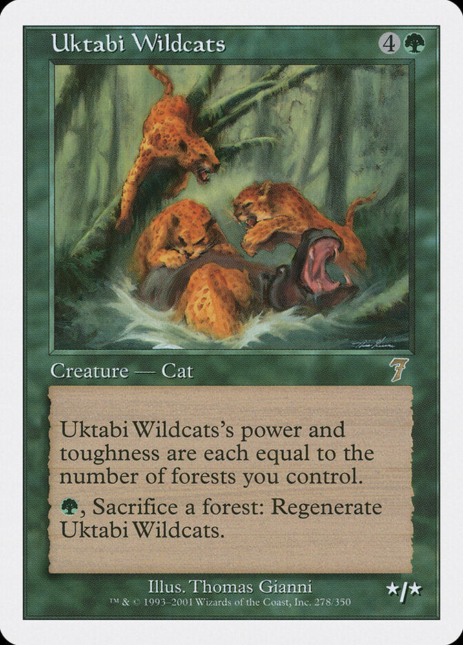 Uktabi Wildcats (278) - Seventh Edition (7ED)