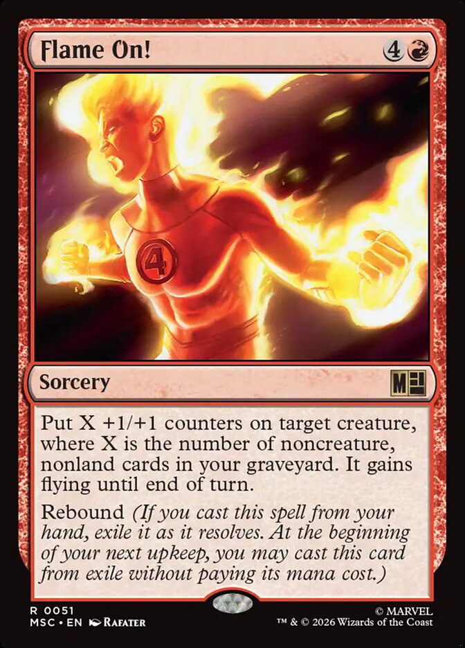 Flame On! (51) - Marvel Super Heroes Commander (MSC)
