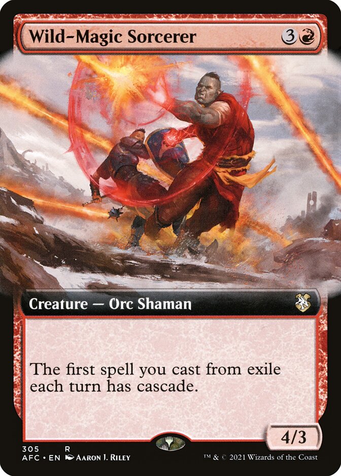 Wild-Magic Sorcerer (305) - Forgotten Realms Commander (AFC)
