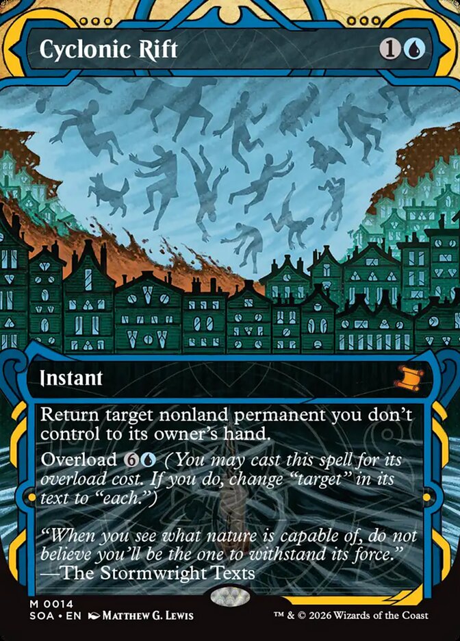 Cyclonic Rift (14) - Secrets of Strixhaven Mystical Archive (SOA)
