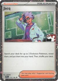 Jacq - 175/198 (Cosmos Holo) (175) - Prize Pack Series Cards