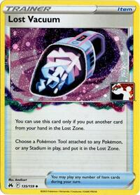 Lost Vacuum - 135/159 (Cosmos Holo) (135) - Prize Pack Series Cards