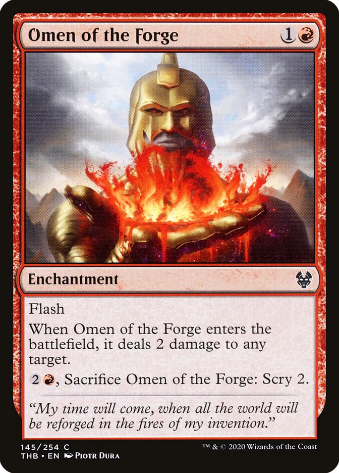 Omen of the Forge (145) - Theros Beyond Death (THB)