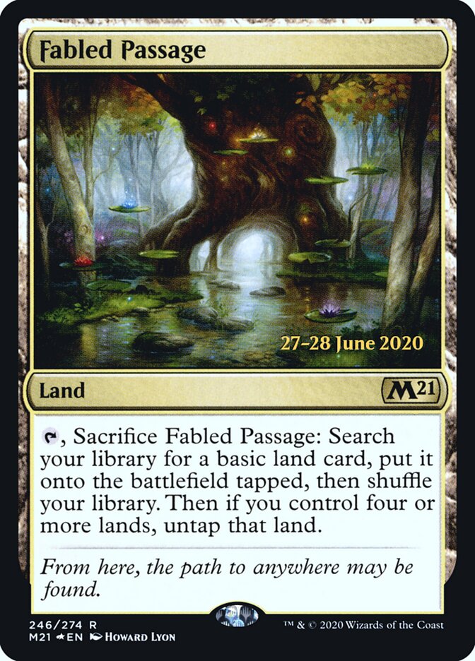 Fabled Passage (246s) - Core Set 2021 Promos (PM21)