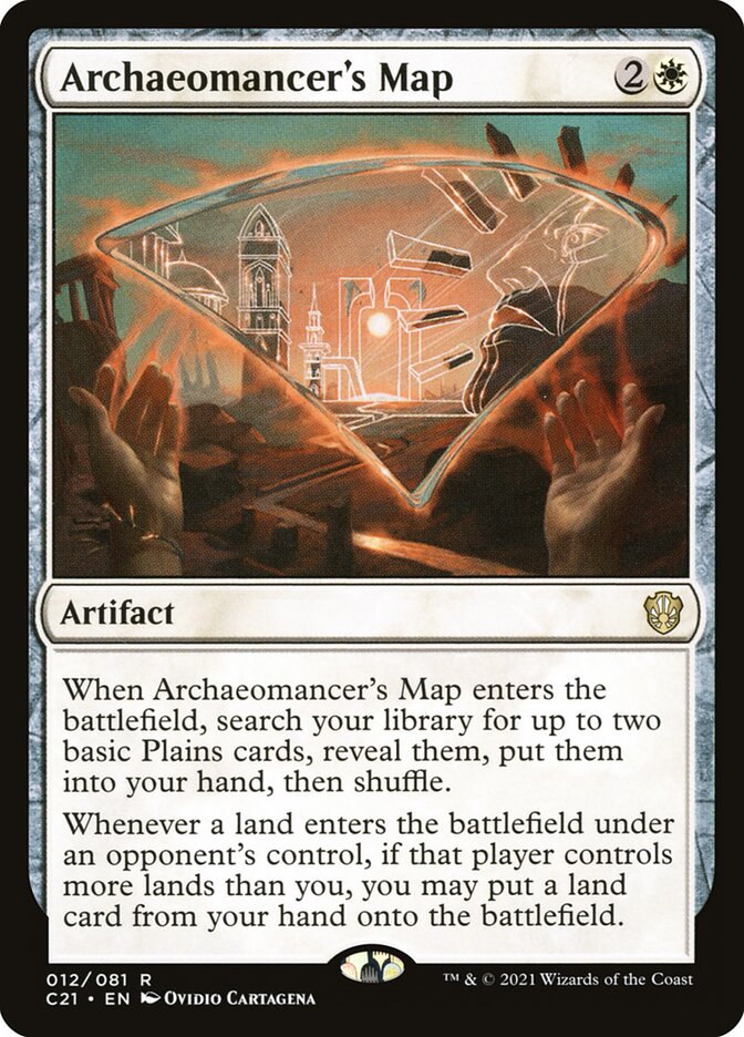 Archaeomancer's Map (12) - Commander 2021 (C21)