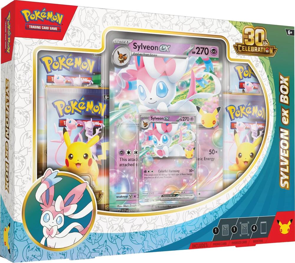 30th Celebration Sylveon ex Box - ME: 30th Celebration (30C)