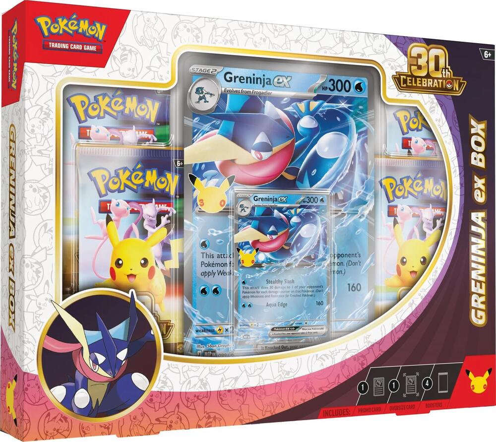30th Celebration Greninja ex Box - ME: 30th Celebration (30C)