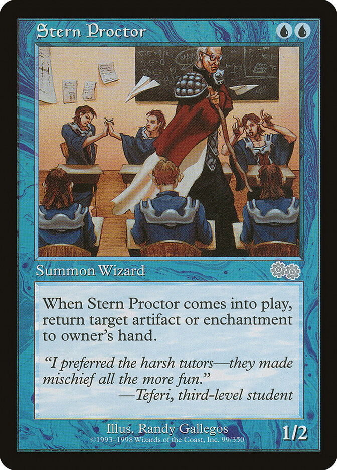 Stern Proctor (99) - Urza's Saga (USG)