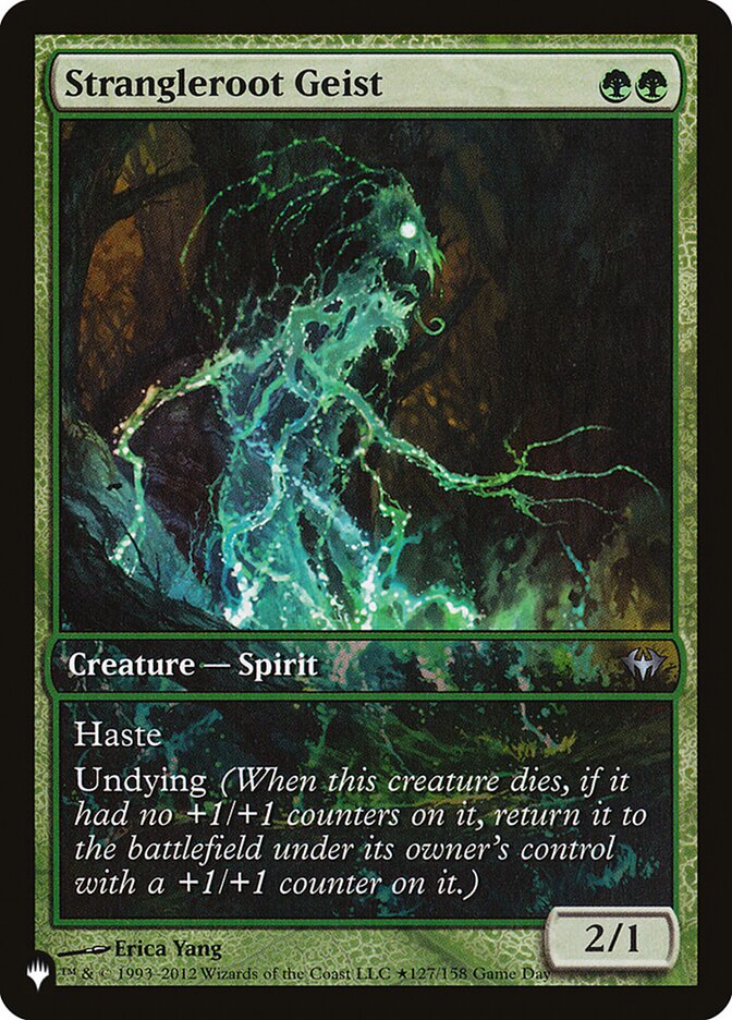 Strangleroot Geist (PDKA-127) - The List (PLST)