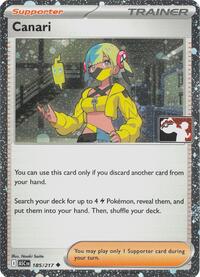 Canari - 185/217 (Cosmos Holo) (185) - Prize Pack Series Cards