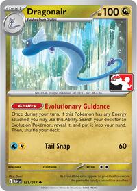 Dragonair (151) - Prize Pack Series Cards