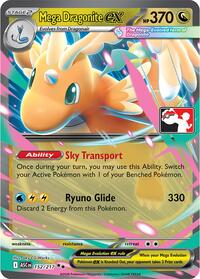 Mega Dragonite ex (152) - Prize Pack Series Cards