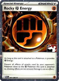 Rocky Fighting Energy - 087/088 (Cosmos Holo) (87) - Prize Pack Series Cards