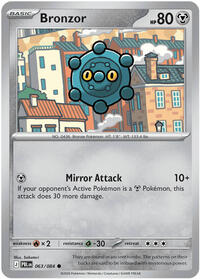 Bronzor (63) - ME05: Pitch Black (PBL)