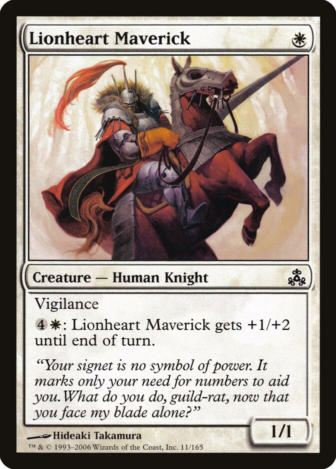 Lionheart Maverick (11) - Guildpact (GPT)