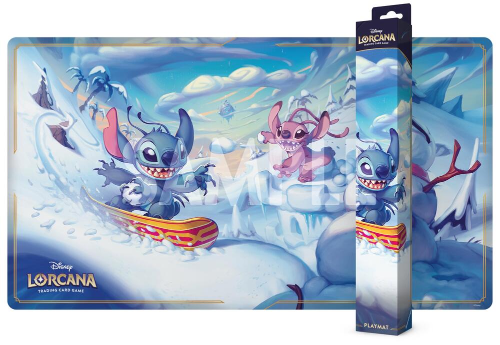 Disney Lorcana: Stitch - Carefree Snowboarder Playmat - Ravensburger Playmats (RP)