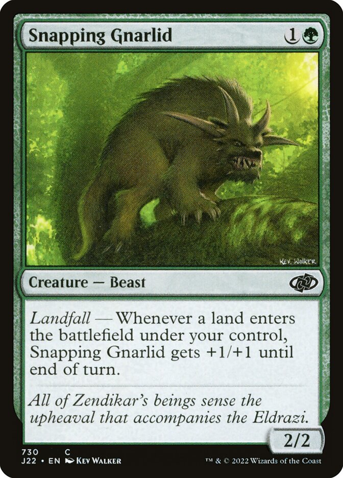 Snapping Gnarlid (730) - Jumpstart 2022 (J22)