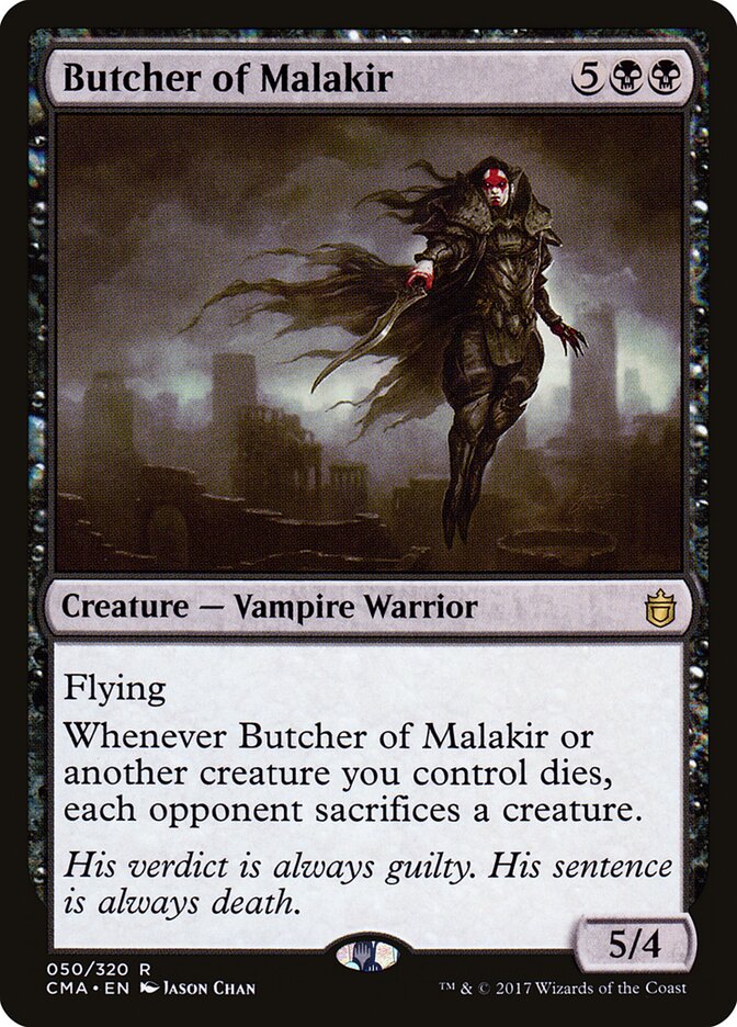 Butcher of Malakir (50) - Commander Anthology (CMA)