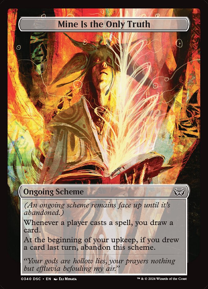 Mine Is the Only Truth (340) - Duskmourn: House of Horror Commander (DSC)