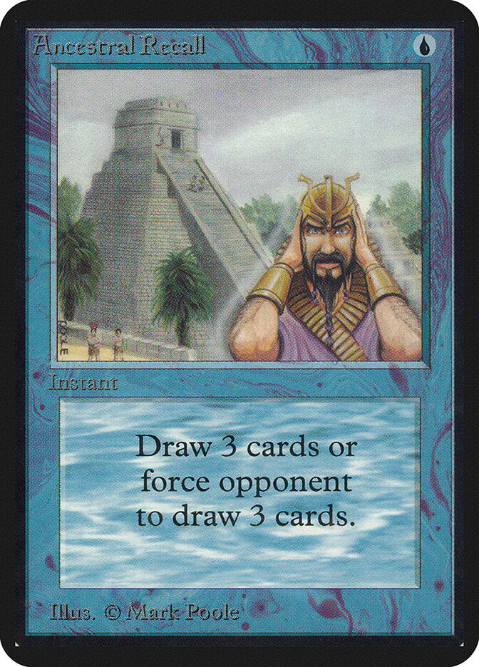 Ancestral Recall (47) - Limited Edition Alpha (LEA)