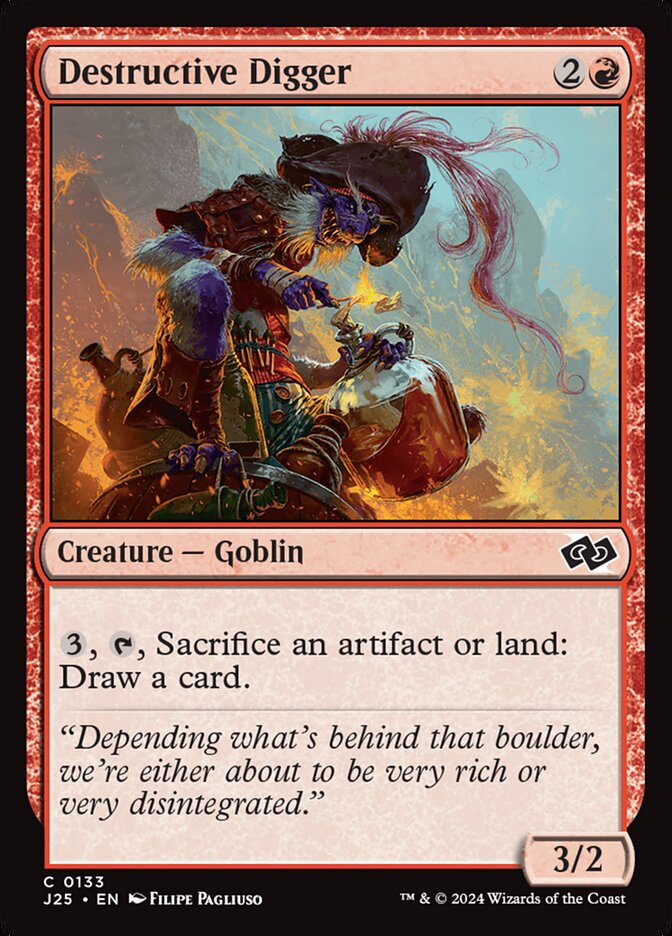 Destructive Digger - Foundations Jumpstart (J25)