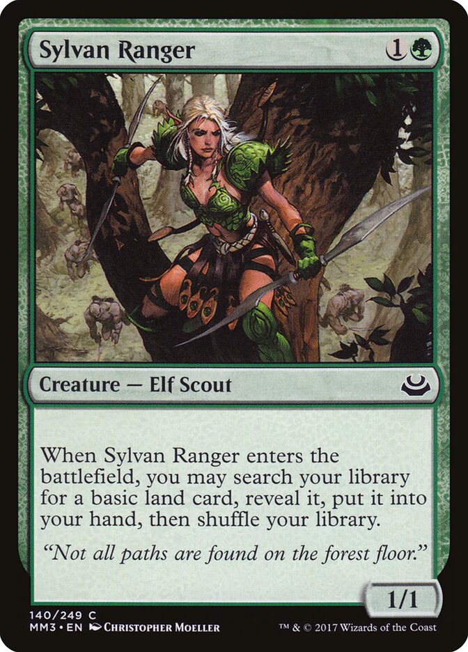 Sylvan Ranger (140) - Modern Masters 2017 (MM3)
